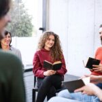 Business team meeting demonstrating faith-based leadership, collaboration, and integrity in the workplace