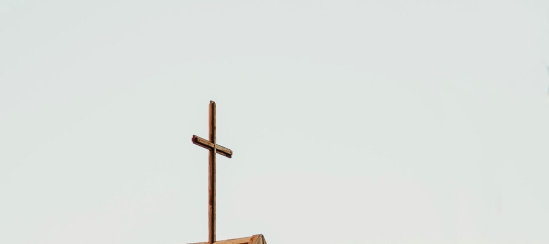 Church steeple with cross symbolizing Spirit-led strategy guiding church leadership and mission.